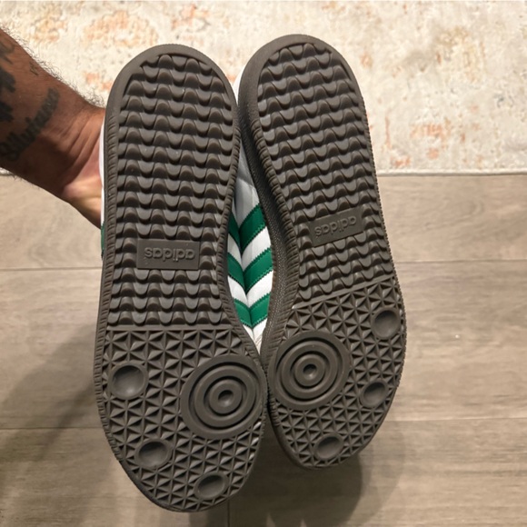 Adidas Samba White and Green - Picture 5 of 5